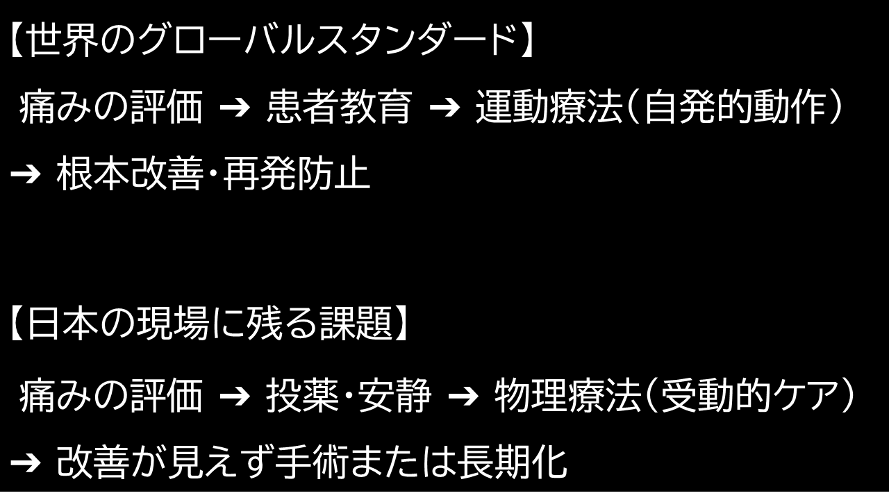 なぜ世界は「運動療法」へ向かうのか？ イメージ